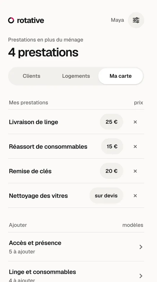Écran de Rotative : Vos prestations en plus, à vos prix